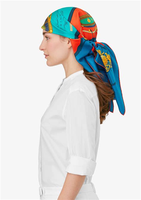 hermes scarf head wrap